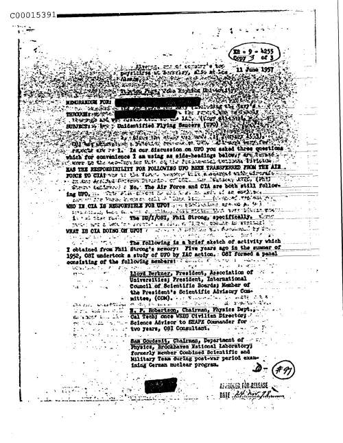 First page of CIAUFO - UnidentifiedFlyingSaucersufoEr-9-4255Copy3Of3Doc_0005516005