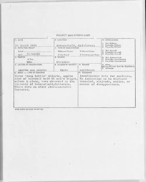 First page of 1955.03 - 6971691 - Bakersfield, California