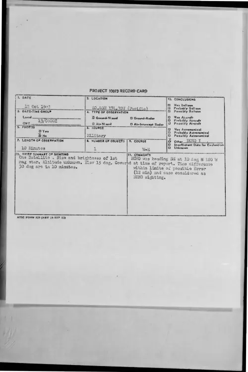First page of 1963-10-9735663-40-40N174-30W-Pacific-