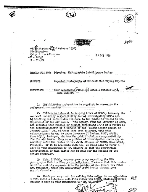 First page of CIAUFO - REPORTED PHOTOGRAPHY OF UNIDENTIFIED FLYING OBJECTS 2