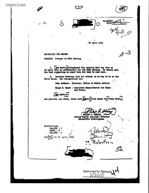 First page of CIAUFO - FurtherToFcdaMeetingDoc_0005515974