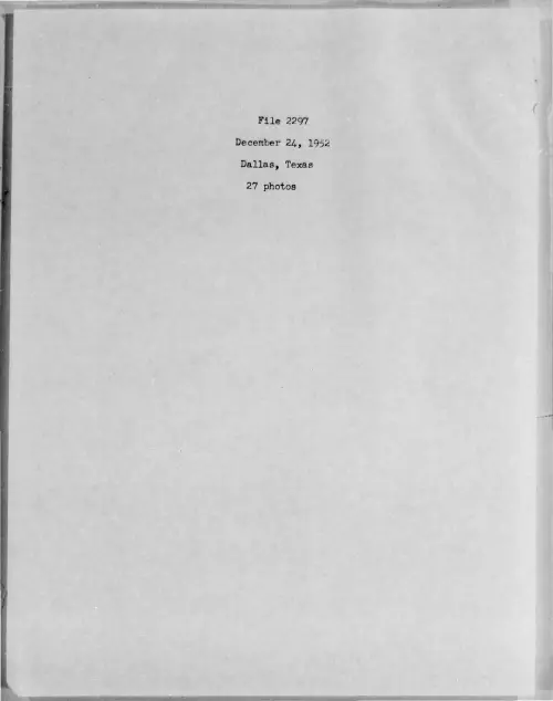 First page of 1952-12-7275203-Dallas-Texas-2297-