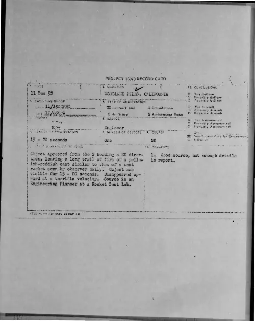 First page of 1952-12-9170350-WOODLANDHILLS-CALIFORNIA
