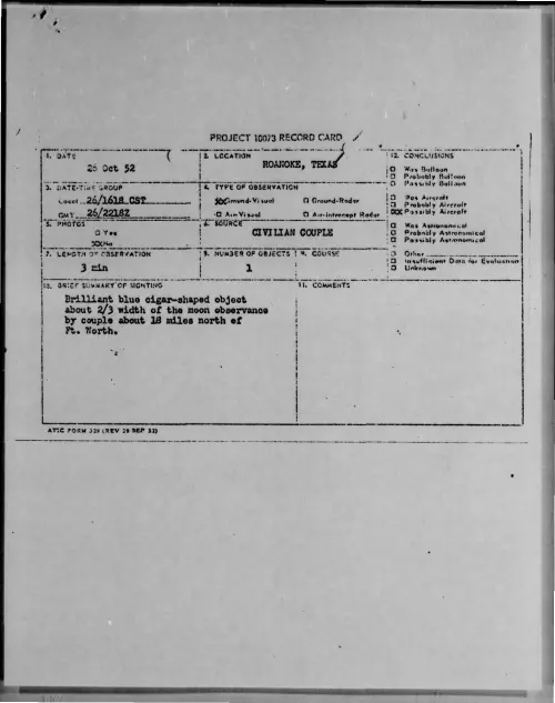 First page of 1952-10-9169364-ROANOKE-TEXAS