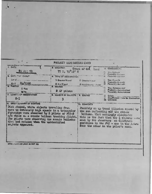 First page of 1952-08-6382782-CoastofGreenland77N-75degrees15-W