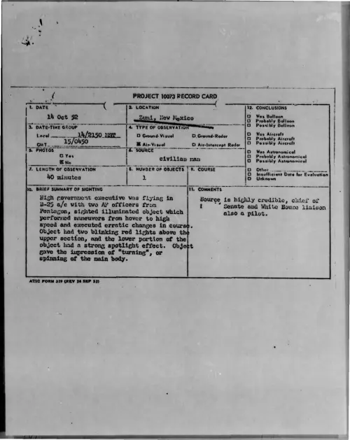 First page of 1952-10-6383881-Zuni-NewMexico
