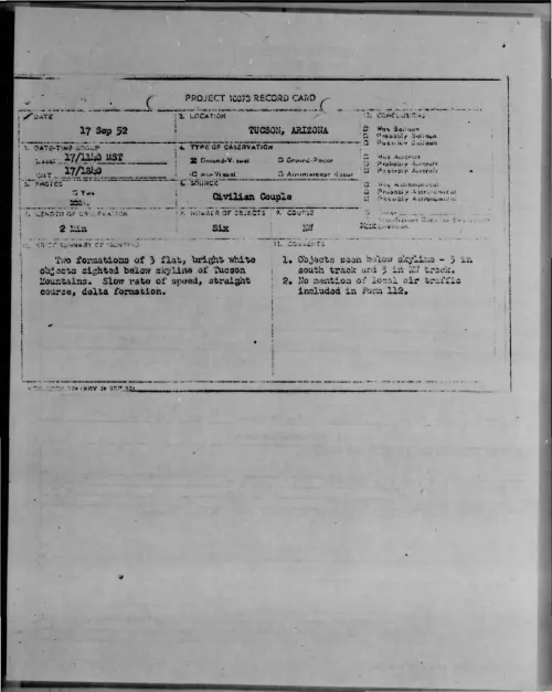 First page of 1952-09-6383461-TUCSON-ARIZONA