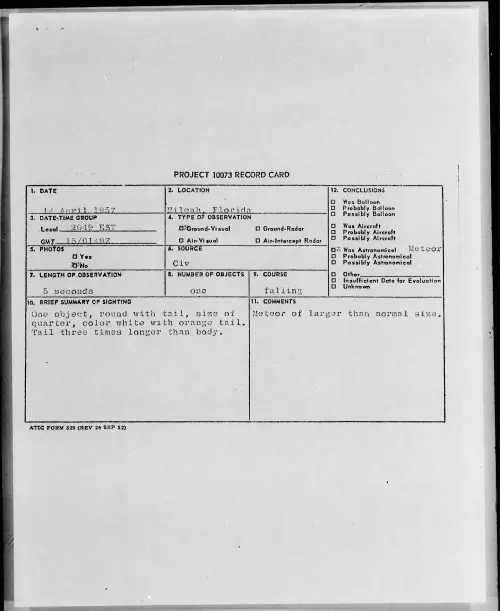 First page of 1957.04 - 6788813 - Hileah, Florida