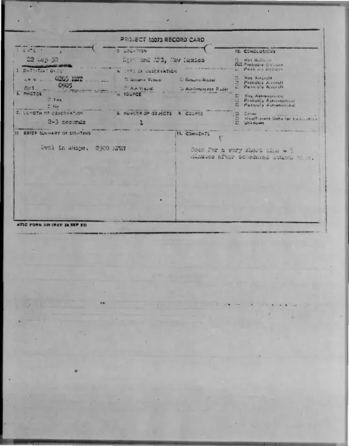 First page of 1952-09-6383513-KirtlandAFB-NewMexico