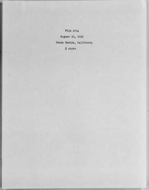 First page of 1952-08-7275047-SantaMonica-California-2014-