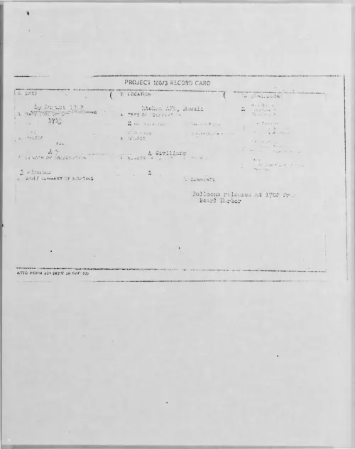 First page of 1952-08-8767492-HickemAFB-Hawaii