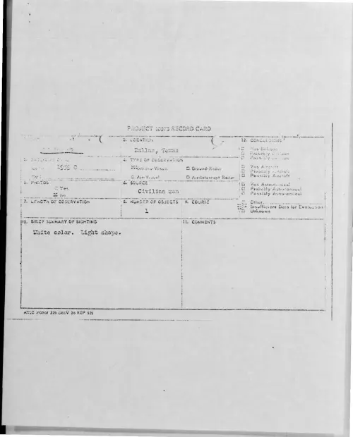 First page of 1952-08-8764082-Dallas-Texas
