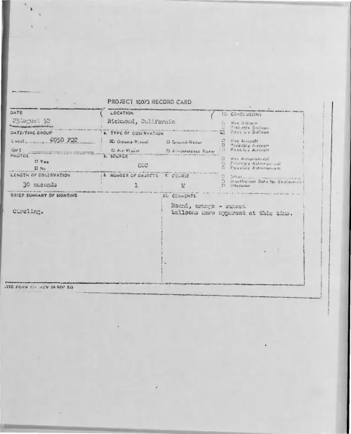 First page of 1952-08-8768826-Richmond-California