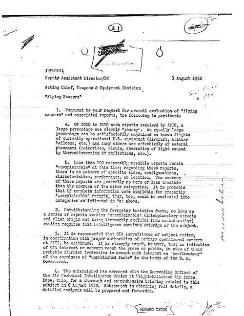First page of CIAUFO - FLYING SAUCERS 2