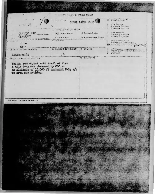 First page of 1952-08-6997058-CLEARLAKE-CALIF