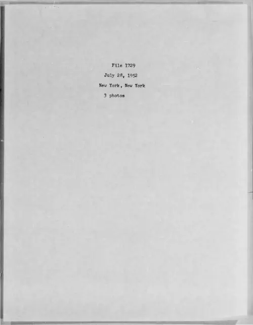 First page of 1952-07-7274768-NewYork-NewYork-1729-