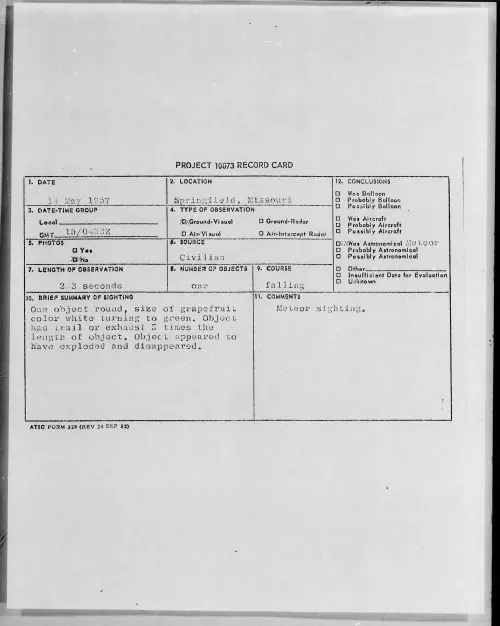 First page of 1957.05 - 6789858 - Springfield, Missouri