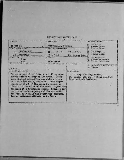 First page of 1952-10-9169562-FAYETTVILLE-GEORGIA