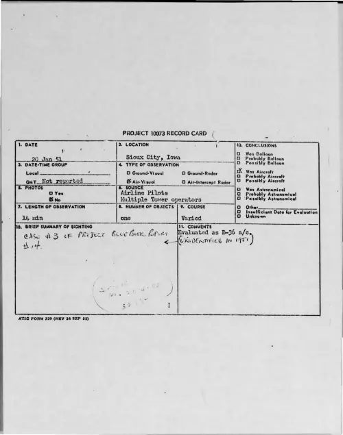 First page of 1951-01-7005642-SiouxCity-Iowa