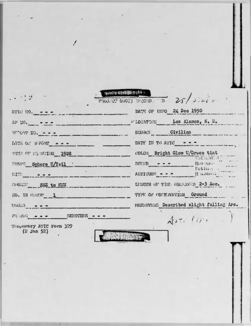 First page of 1950-12-7004562-LosAlamos-N-M--[ILLEGIBLE]-