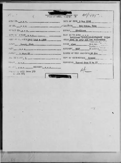 First page of 1950-12-9619242-OakRidge-Tenn