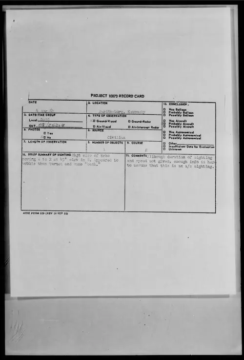 First page of 1961.08 - 8297579 - Hardinsburg, Kentucky