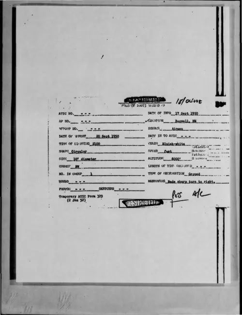 First page of 1950-09-9616569-Roswell-NM