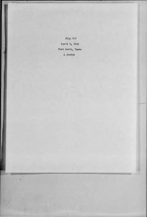 First page of 1949-04-7273062-FortWorth-Texas-707-