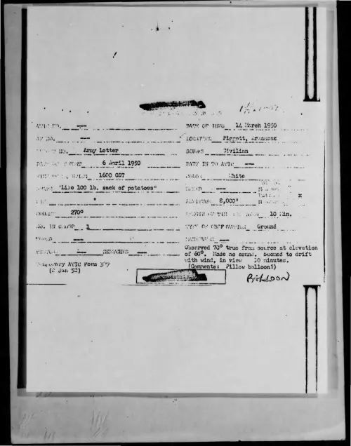 First page of 1950-03-9614168-Piggott-Arkansas