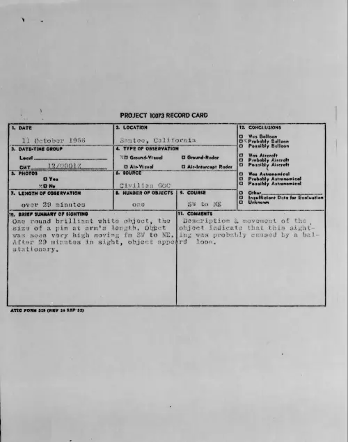 First page of 1956.10 - 7071714 - Santee, California