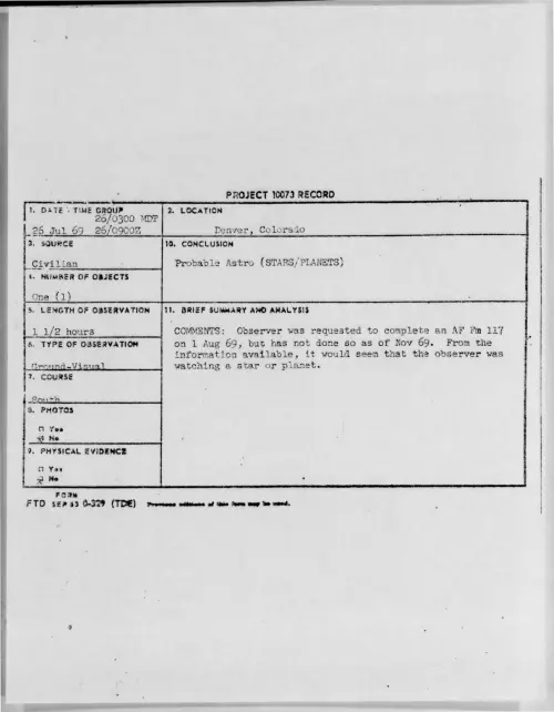 First page of 1969-07-6781985-Denver-Colorado