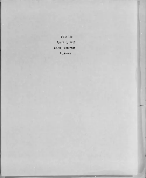 First page of 1949-04-7272992-Delta-Colorado-330-
