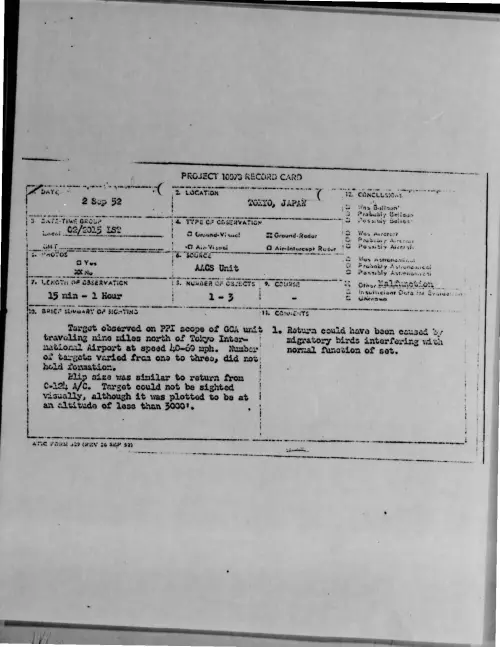 First page of 1952-09-6382936-TOKYO-JAPAN