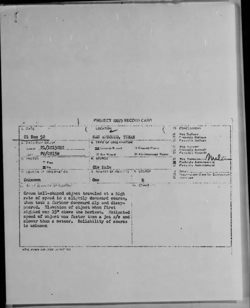 First page of 1952.12 - 9170549 - SAN ANTONIO, TEXAS