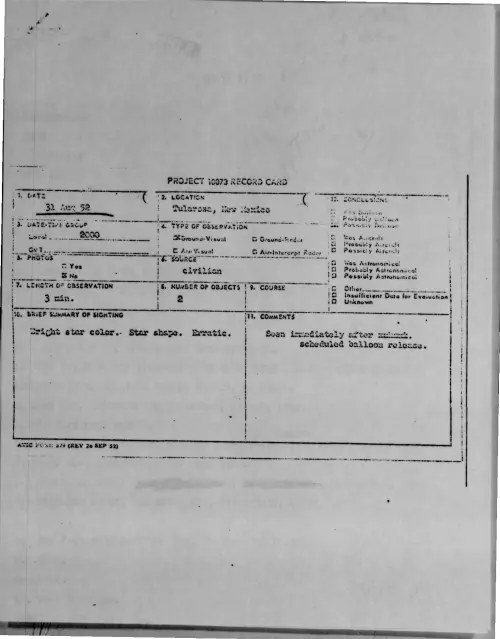 First page of 1952-08-6382755-Tularose-NewMexico