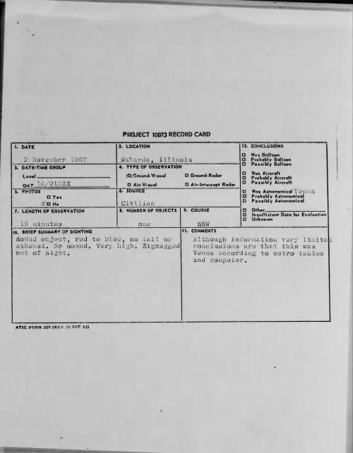 First page of 1957.11 - 6782328 - Makanda, Illinois