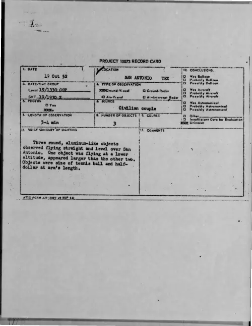 First page of 1952-10-9169257-SANANTONIOTEX