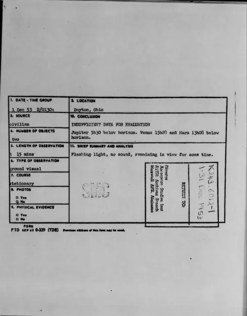 First page of 1953.12 - 6778854 - Dayton, Ohio