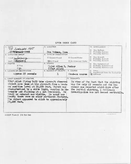 First page of 1955.01 - 6966887 - Das Moines, Iowa