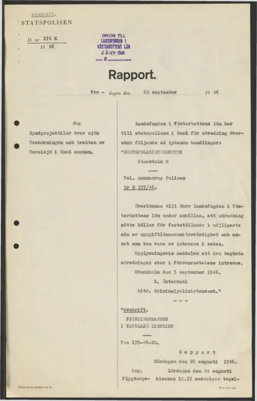 First page of SwedishGhostRockets - 001919