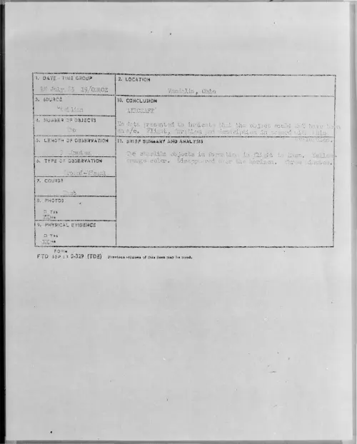 First page of 1965-07-7435520-Vandalia-Ohio
