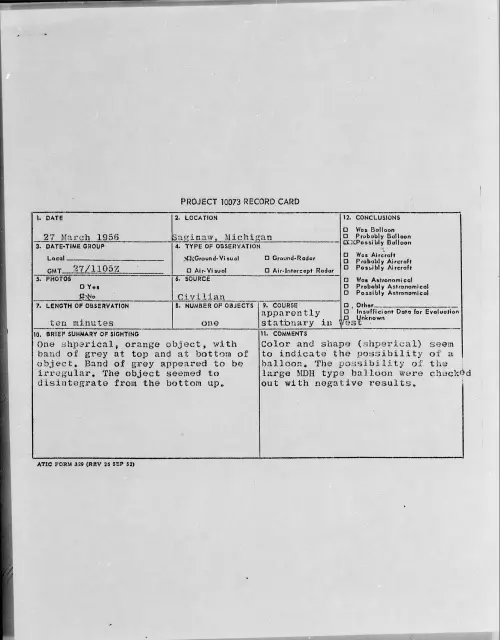 First page of 1956.03 - 6785445 - Saginaw, Michigan