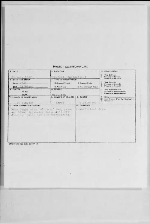 First page of 1957.07 - 6964560 - Stamford, Connecticut