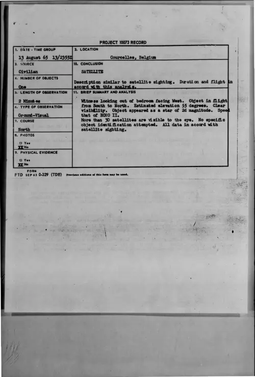 First page of 1965-08-7475549-Courcelles-Belgium