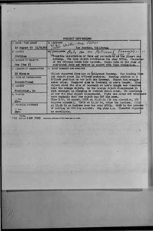 First page of 1965-08-7473209-LosAngeles-California