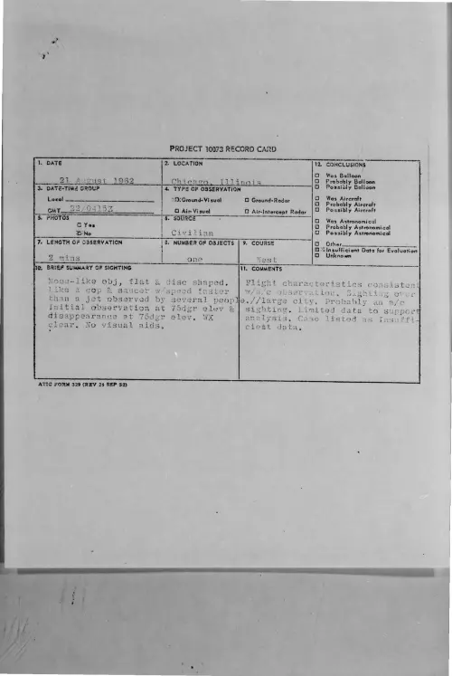 First page of 1962-08-8722934-Chicago-Illinois