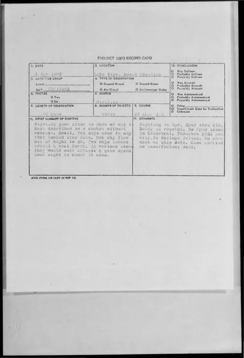 First page of 1962-04-8648813-LakeView-SouthCarolina