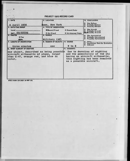 First page of 1956.04 - 6785558 - Rome, New York