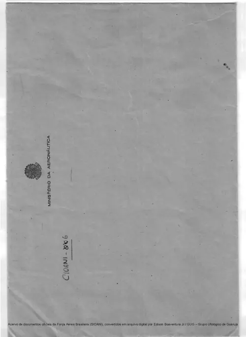 First page of BrazilianUFOFiles - CASO SIOANI 6 Caso SIOANI 006