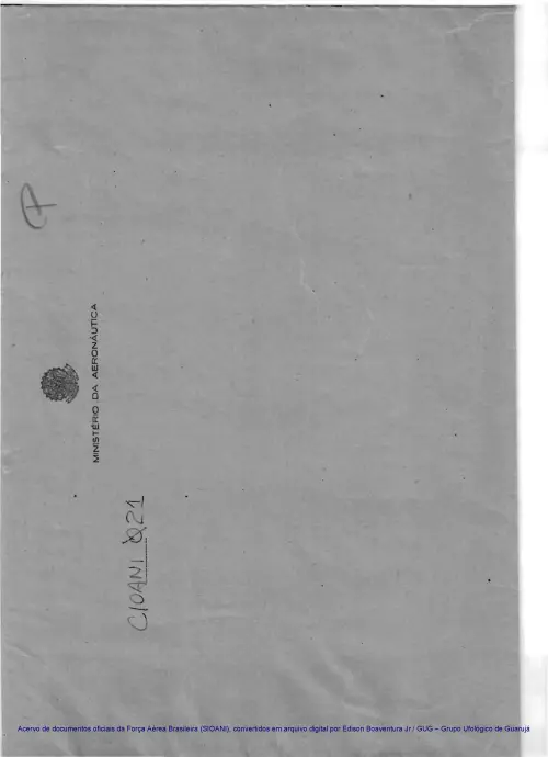 First page of BrazilianUFOFiles - CASO SIOANI 21 Caso SIOANI 021